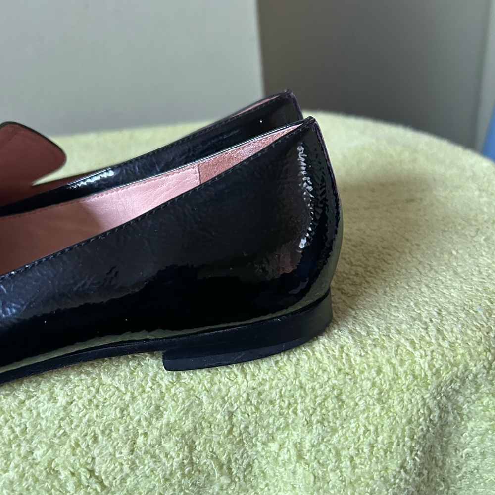 Kate Spade Black Patent Leather Loafers - Picture 8 of 11